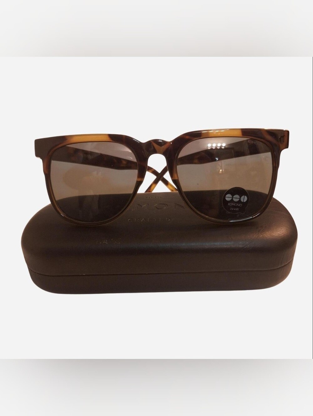 Komono Unisex Tortoiseshell Sunglasses